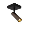 Lucide GRADO - Spot plafond - 1xGU10 (MR11) - Fer gris