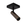 Lucide GRADO - Spot plafond - 1xGU10 (MR11) - Fer gris