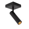Lucide GRADO - Spot plafond - 1xGU10 (MR11) - Noir