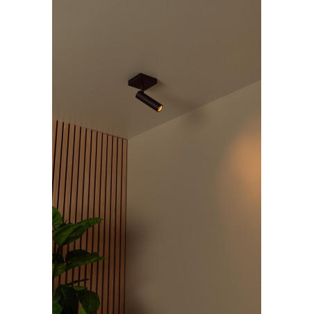 Lucide GRADO - Spot plafond - 1xGU10 (MR11) - Noir