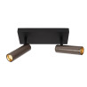 Lucide GRADO - Spot plafond - 2xGU10 (MR11) - Fer gris