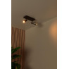 Lucide GRADO - Spot plafond - 2xGU10 (MR11) - Fer gris