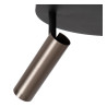 Lucide GRADO - Spot plafond - Ø 25 cm - 3xGU10 (MR11) - Fer gris