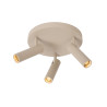 Lucide GRADO - Spot plafond - Ø 25 cm - 3xGU10 (MR11) - Taupe