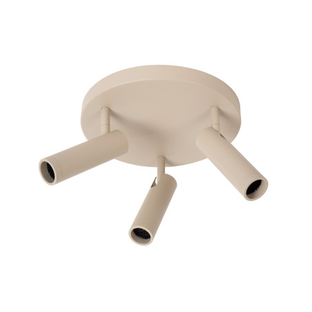 Lucide GRADO - Spot plafond - Ø 25 cm - 3xGU10 (MR11) - Taupe