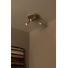 Lucide GRADO - Spot plafond - Ø 25 cm - 3xGU10 (MR11) - Taupe