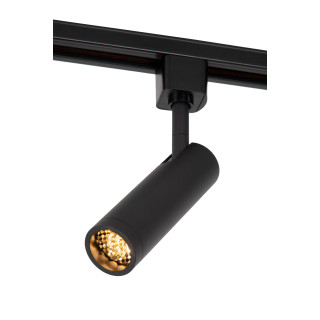 Lucide TRACK GRADO Spot sur rail - Système de rail monophasé / Éclairage sur rail - 1xGU10(MR11) - Noir (Extension)