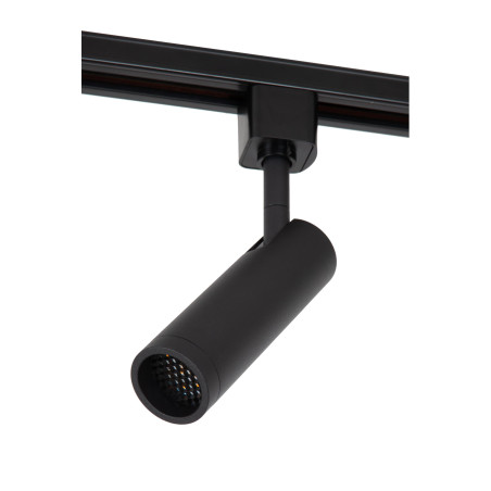 Lucide TRACK GRADO Spot sur rail - Système de rail monophasé / Éclairage sur rail - 1xGU10(MR11) - Noir (Extension)