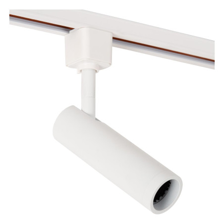 Lucide TRACK GRADO Spot sur rail - Système de rail monophasé / Éclairage sur rail - 1xGU10(MR11) - Blanc (Extension)
