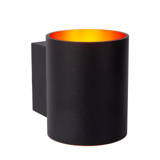 Lucide XERA - Applique murale - Ø 8 cm - 1xG9 - Noir