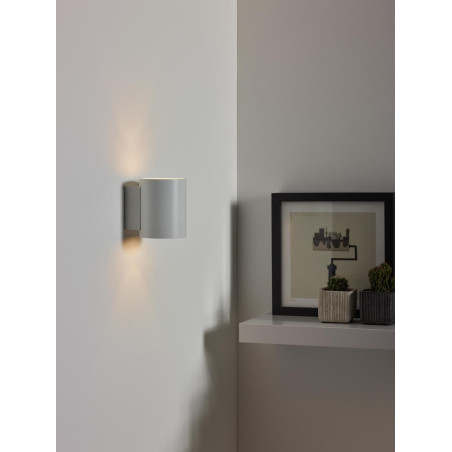 Lucide XERA - Applique murale - Ø 8 cm - 1xG9 - Blanc
