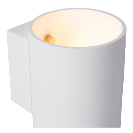 Lucide XERA - Applique murale - Ø 8 cm - 1xG9 - Blanc
