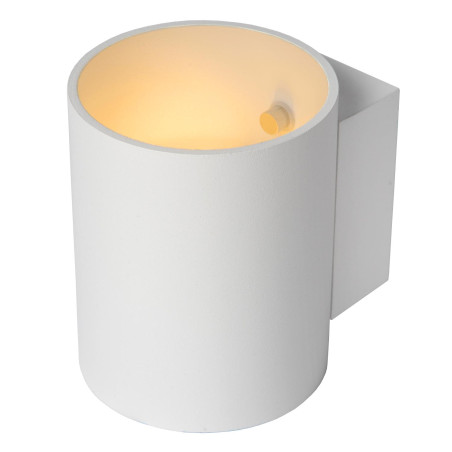 Lucide XERA - Applique murale - Ø 8 cm - 1xG9 - Blanc