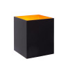 Lucide XERA - Applique murale - 1xG9 - Noir - L 8,2 x P 10 x H 10 cm