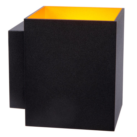 Lucide XERA - Applique murale - 1xG9 - Noir - L 8,2 x P 10 x H 10 cm