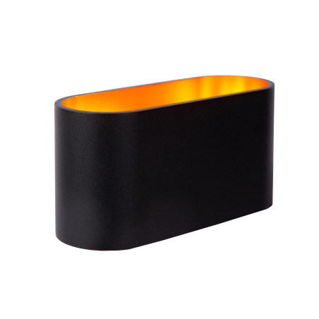 Lucide XERA - Applique murale - 1xG9 - Noir - L 16 x P 8 x H 8 cm