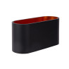 Lucide XERA - Applique murale - 1xG9 - Noir - L 16 x P 8 x H 8 cm