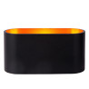 Lucide XERA - Applique murale - 1xG9 - Noir - L 16 x P 8 x H 8 cm
