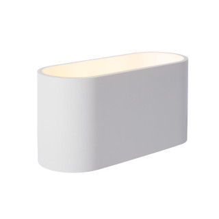 Lucide XERA - Applique murale - 1xG9 - Blanc - L 8 x P 16 x H 8 cm