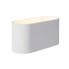 Lucide XERA - Applique murale - 1xG9 - Blanc - L 8 x P 16 x H 8 cm
