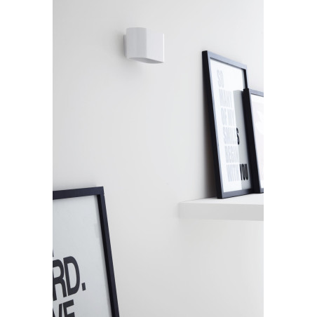 Lucide XERA - Applique murale - 1xG9 - Blanc - L 8 x P 16 x H 8 cm
