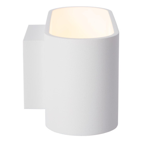 Lucide XERA - Applique murale - 1xG9 - Blanc - L 8 x P 16 x H 8 cm