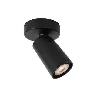 Lucide XYRUS - Spot plafond - Ø 9 cm - LED Dim to warm - GU10 (MR16) - 1x5W 2200K/3000K - Noir
