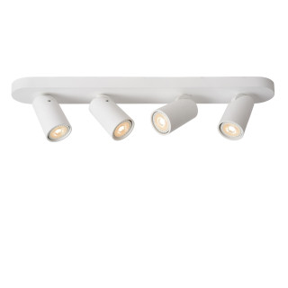 Lucide XYRUS - Spot plafond - LED Dim to warm - GU10 (MR16) - 4x5W 2200K/3000K - Blanc