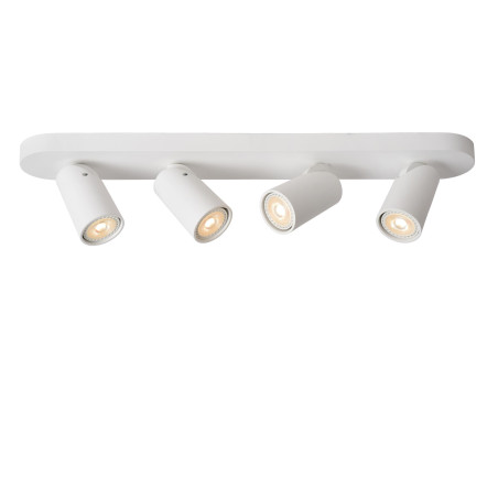 Lucide XYRUS - Spot plafond - LED Dim to warm - GU10 (MR16) - 4x5W 2200K/3000K - Blanc