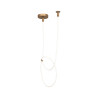 Lucide JANDERIN - Plafonnier - LED Dim. - CCT - 1x36W 2200K/3300K - Champagne Couleur - Vibes