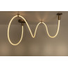 Lucide JANDERIN - Plafonnier - LED Dim. - CCT - 1x36W 2200K/3300K - Champagne Couleur - Vibes