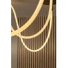 Lucide JANDERIN - Plafonnier - LED Dim. - CCT - 1x36W 2200K/3300K - Champagne Couleur - Vibes