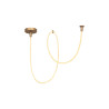 Lucide JANDERIN - Plafonnier - LED Dim. - CCT - 1x36W 2200K/3300K - Champagne Couleur - Vibes