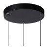 Lucide TUBULE - Suspension - Ø 26 cm - LED - 3x7W 2700K - Noir