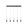 Lucide TUBULE - Suspension - LED - 5x7W 2700K - Noir