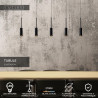 Lucide TUBULE - Suspension - LED - 5x7W 2700K - Noir
