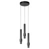 Lucide MARGARY - Suspension - Ø 28 cm - LED Dim. - 3x4W 2700K - Noir