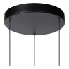 Lucide MARGARY - Suspension - Ø 28 cm - LED Dim. - 3x4W 2700K - Noir