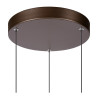 Lucide MARGARY - Suspension - Ø 28 cm - LED Dim. - 3x4W 2700K - Café