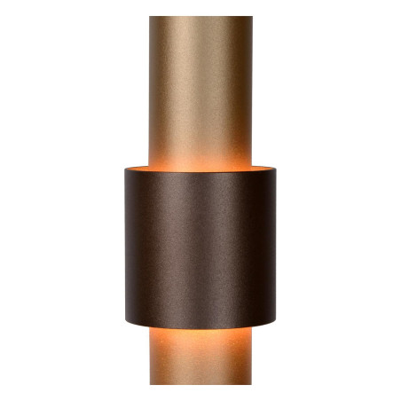 Lucide MARGARY - Suspension - Ø 28 cm - LED Dim. - 3x4W 2700K - Café