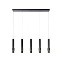Lucide MARGARY - Suspension - LED Dim. - 5x4,2W 2700K - Noir