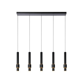 Lucide MARGARY - Suspension - LED Dim. - 5x4,2W 2700K - Noir