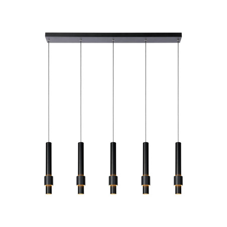 Lucide MARGARY - Suspension - LED Dim. - 5x4,2W 2700K - Noir