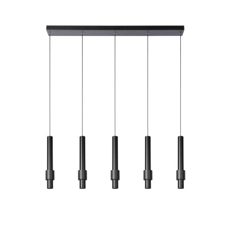 Lucide MARGARY - Suspension - LED Dim. - 5x4,2W 2700K - Noir