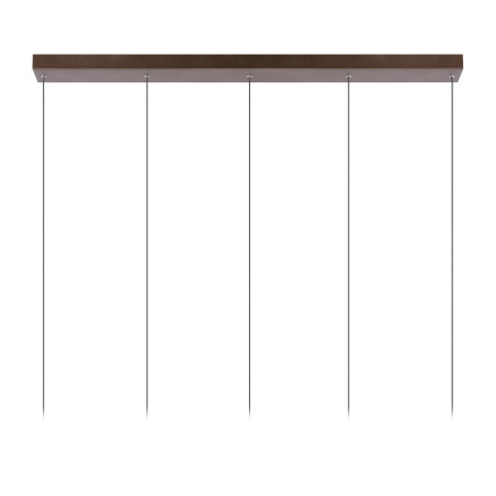 Lucide MARGARY - Suspension - LED Dim. - 5x4,2W 2700K - Café