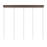 Lucide MARGARY - Suspension - LED Dim. - 5x4,2W 2700K - Café
