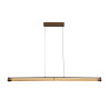 Lucide JANDERIN - Suspension - LED Dim. - CCT - 2x16,5W 2700K/4000K - Détecteur à balayage manuel - Champagne Couleur - Vibes