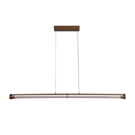 Lucide JANDERIN - Suspension - LED Dim. - CCT - 2x16,5W 2700K/4000K - Détecteur à balayage manuel - Champagne Couleur - Vibes