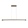 Lucide JANDERIN - Suspension - LED Dim. - CCT - 2x16,5W 2700K/4000K - Détecteur à balayage manuel - Champagne Couleur - Vibes