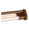 Lucide JANDERIN - Suspension - LED Dim. - CCT - 2x16,5W 2700K/4000K - Détecteur à balayage manuel - Champagne Couleur - Vibes